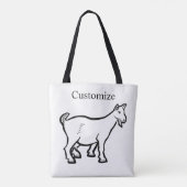 Ziege Thunder_Cove Tasche (Rückseite)