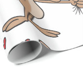 Ziege und Schafe in Liebe Geschenkpapier (Rolleneckpunkt)