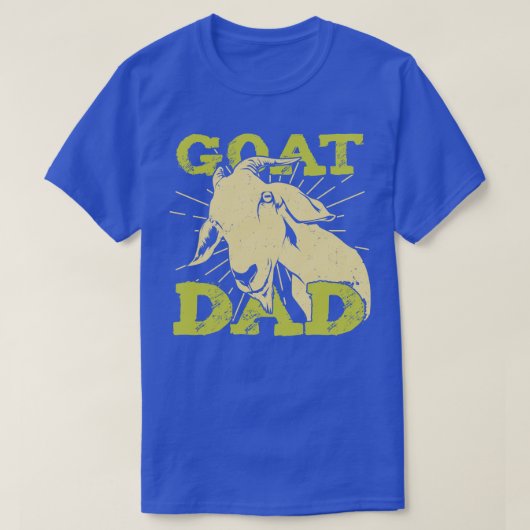 Ziege Vater Bauer Geschenk T-Shirt (Design vorne)