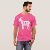Ziege Vater T-Shirt (Vorne ganz)