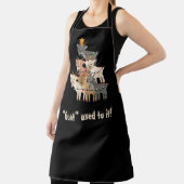 "Ziege" verwendet, um Weihnachtsziegen Schürze (InSitu)