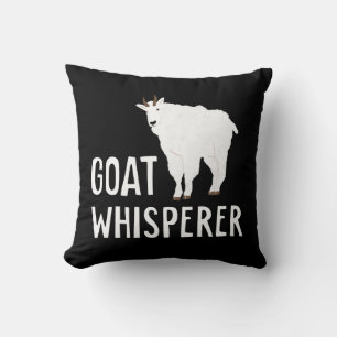 Ziege Whisperer Funny Goat Farm Hemd Hausziege Kissen