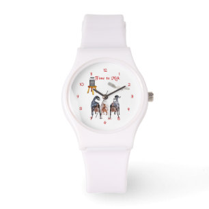 Ziege Zeit, um die Ziegen zu mildern Armbanduhr