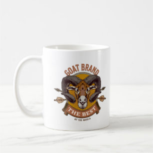 Ziege zum besten der Welt Kaffeetasse