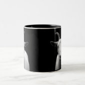 Ziege Zweifarbige Tasse (Mittel)
