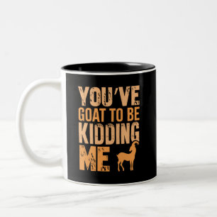 Ziege Zweifarbige Tasse