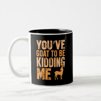 Ziege Zweifarbige Tasse