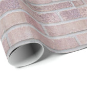 Ziegel in der Wandverpackung Geschenkpapier (Rolleneckpunkt)