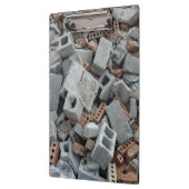 Ziegel und Blöcke Abriss-Zauber Klemmbrett (Links)