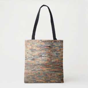Ziegel und Holz Tasche