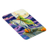 ZIEGELDEMON, SICHER GESCHAFFEN STEED FANTASY HALLO MAGNET (Rechte Seite)