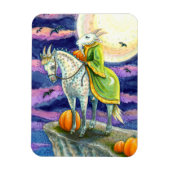 ZIEGELDEMON, SICHER GESCHAFFEN STEED FANTASY HALLO MAGNET (Vertikal)