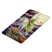 ZIEGELDEMON, SICHER GESCHAFFEN STEED FANTASY HALLO MAGNET (Linke Seite)
