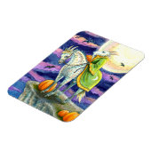 ZIEGELDEMON, SICHER GESCHAFFEN STEED FANTASY HALLO MAGNET (Linke Seite)