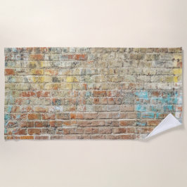 Ziegeldesign Strandtuch