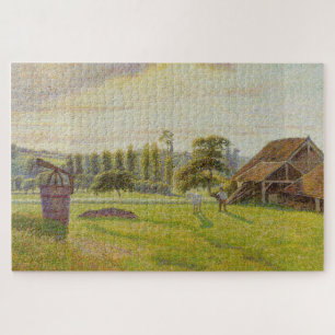 Ziegelei in Éragny (1888) von Camille Pissarro Puzzle