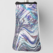 Ziegeleisenzeichnungen, gekreuzt und verdreht golf headcover (Rotieren 90)