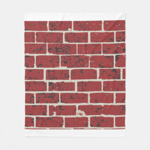 Ziegelfliese Fleecedecke