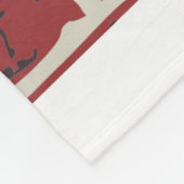 Ziegelfliese Fleecedecke (Ecke)