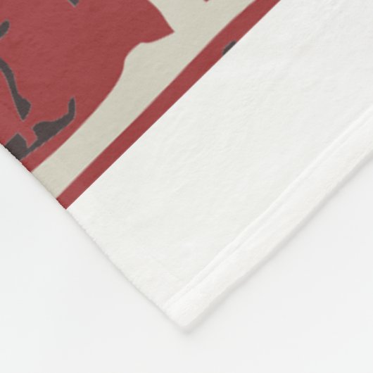 Ziegelfliese Fleecedecke (Ecke)