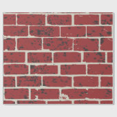 Ziegelfliese Geschenkpapier (Flach)