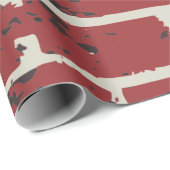 Ziegelfliese Geschenkpapier (Rolleneckpunkt)