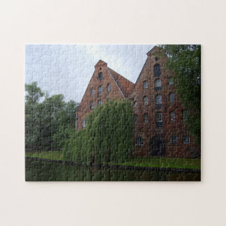 Ziegelgotik, Lubeck, Deutschland Puzzle
