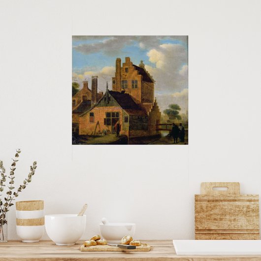 Ziegelhäuser Poster (Küche)