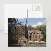 Ziegelkirche auf Minnewater Postkarte (Vorne/Hinten)