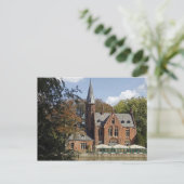 Ziegelkirche auf Minnewater Postkarte (Stehend Vorderseite)