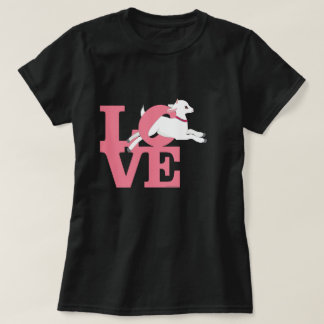 ZIEGELLOVER | BABY PINK Dark Goat L O V E T-Shirt