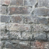 Ziegelmauer Aufkleber (Vorderseite)