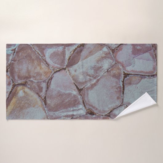 Ziegelmauer Badehandtuch (Badehandtuch)