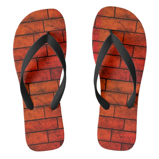 Ziegelmauer Badesandalen (Fußbett)