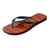 Ziegelmauer Badesandalen (Schrägansicht)