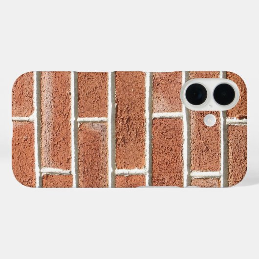 Ziegelmauer Case-Mate iPhone Hülle (Rückseite (Horizontal))