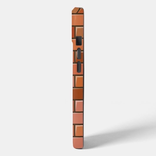 Ziegelmauer Case-Mate iPhone Hülle (Rückseite / Links)