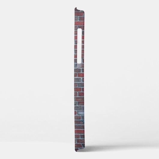 Ziegelmauer Case-Mate iPhone Hülle (Rückseite / Links)