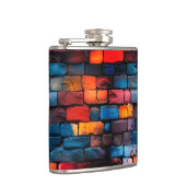 Ziegelmauer Flachmann (Rechts)