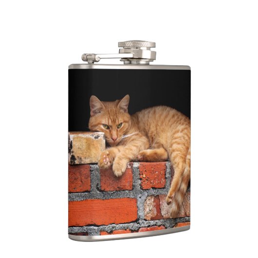 Ziegelmauer Flachmann (Rechts)