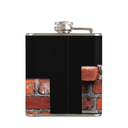 Ziegelmauer Flachmann (Rückseite)