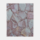 Ziegelmauer Fleecedecke (Vorderseite)