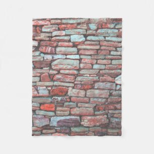 Ziegelmauer Fleecedecke