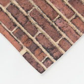 Ziegelmauer Fleecedecke (Ecke)