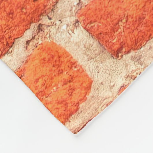 Ziegelmauer Fleecedecke (Ecke)