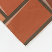 Ziegelmauer Fleecedecke (Ecke)