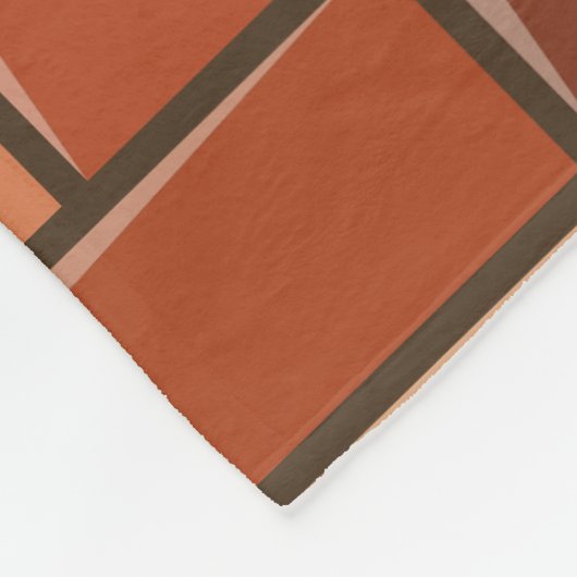 Ziegelmauer Fleecedecke (Ecke)