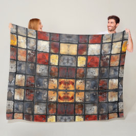 Ziegelmauer Fleecedecke