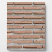 Ziegelmauer Fotoplatte (Vorderseite)