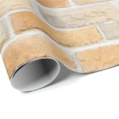 Ziegelmauer Geschenkpapier (Rolleneckpunkt)